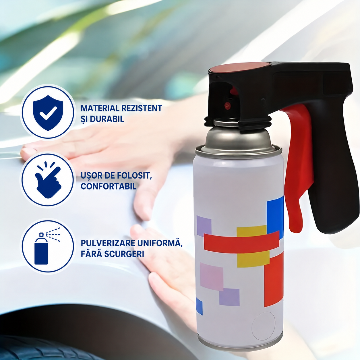 Pistol Universal pentru Tuburi Spray