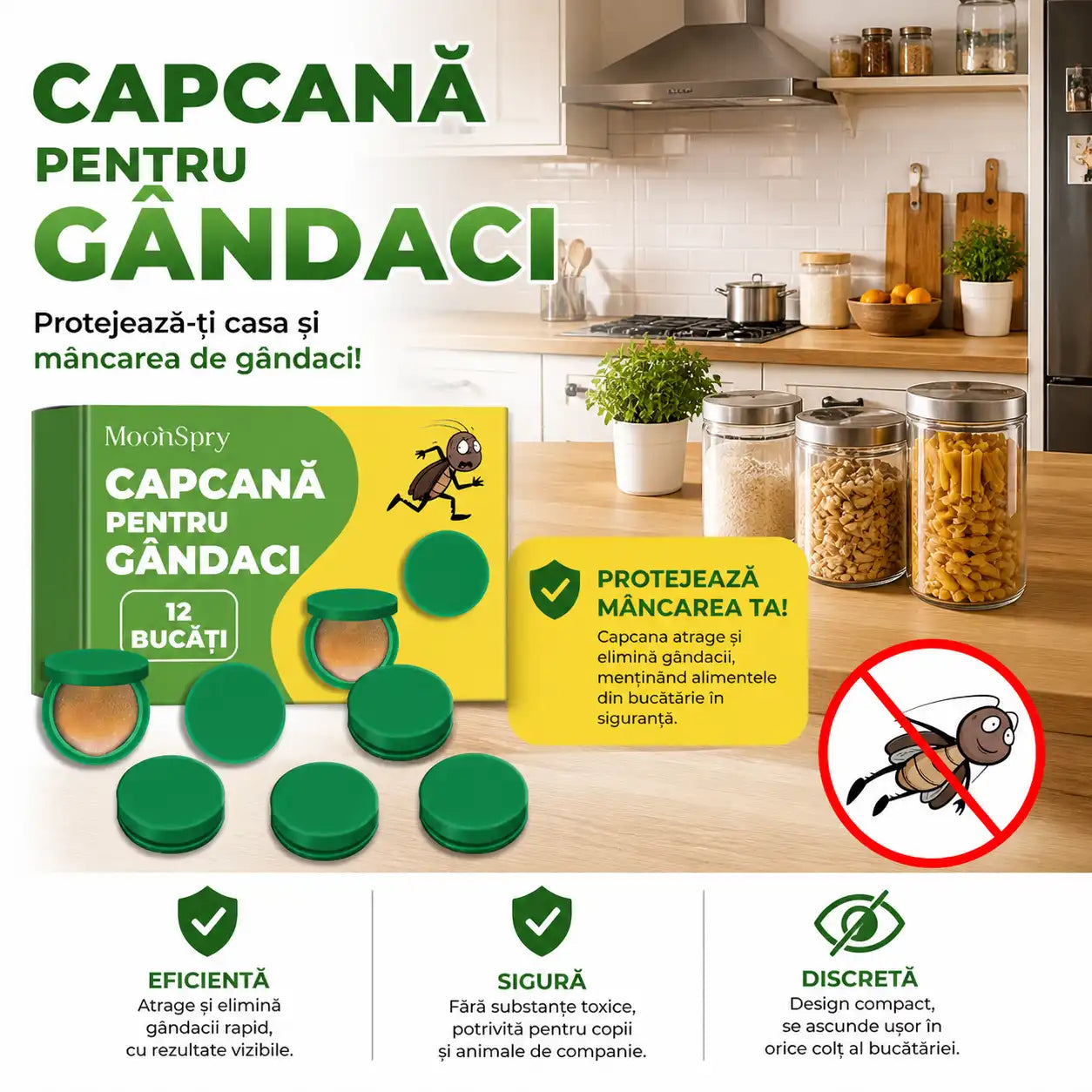 Capcana pentru gandaci
