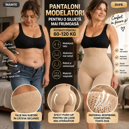 Pantaloni care îți modelează siluteta